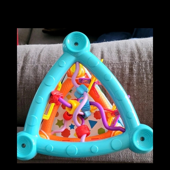 Vibrant Activity Triangle Toy for Kids - Picture 6 of 8